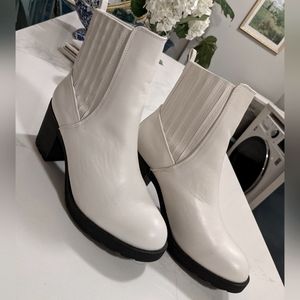 NEW White Boots